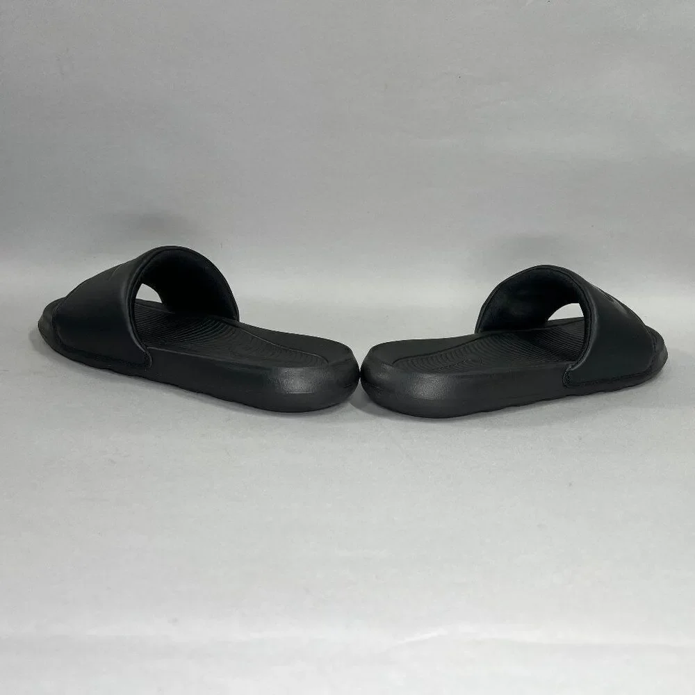 Nike Victori One Sandals Men's Size 8 Black Running Recovery Summer Beach Slides